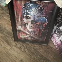 Cuadro De Calavera Cambia De Imajen $10