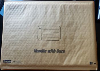 20 New Scotch #5 Kraft 10.5 X 15 Bubble Mailers