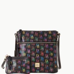 Dooney & Bourke Crossbody And Medium Wristlet