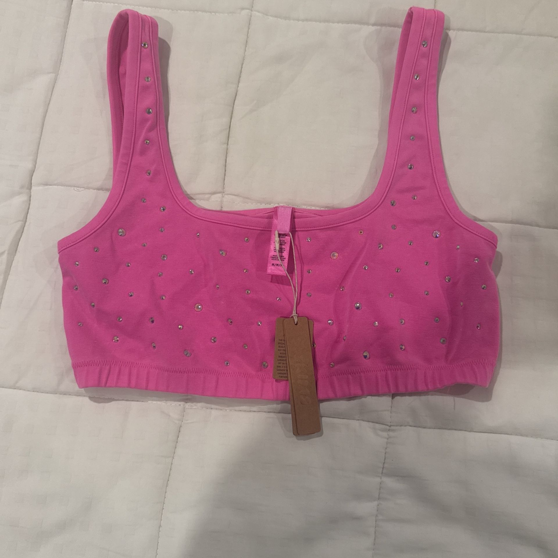 SKIMS rhinestone Bralette