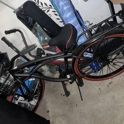 Huffy 26” Nel Lusso Men's Cruiser Bike, Matte Black