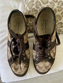 ✨COACH✨ Canvas Shoes