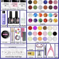 Nail Kit And Electric Nail Drill