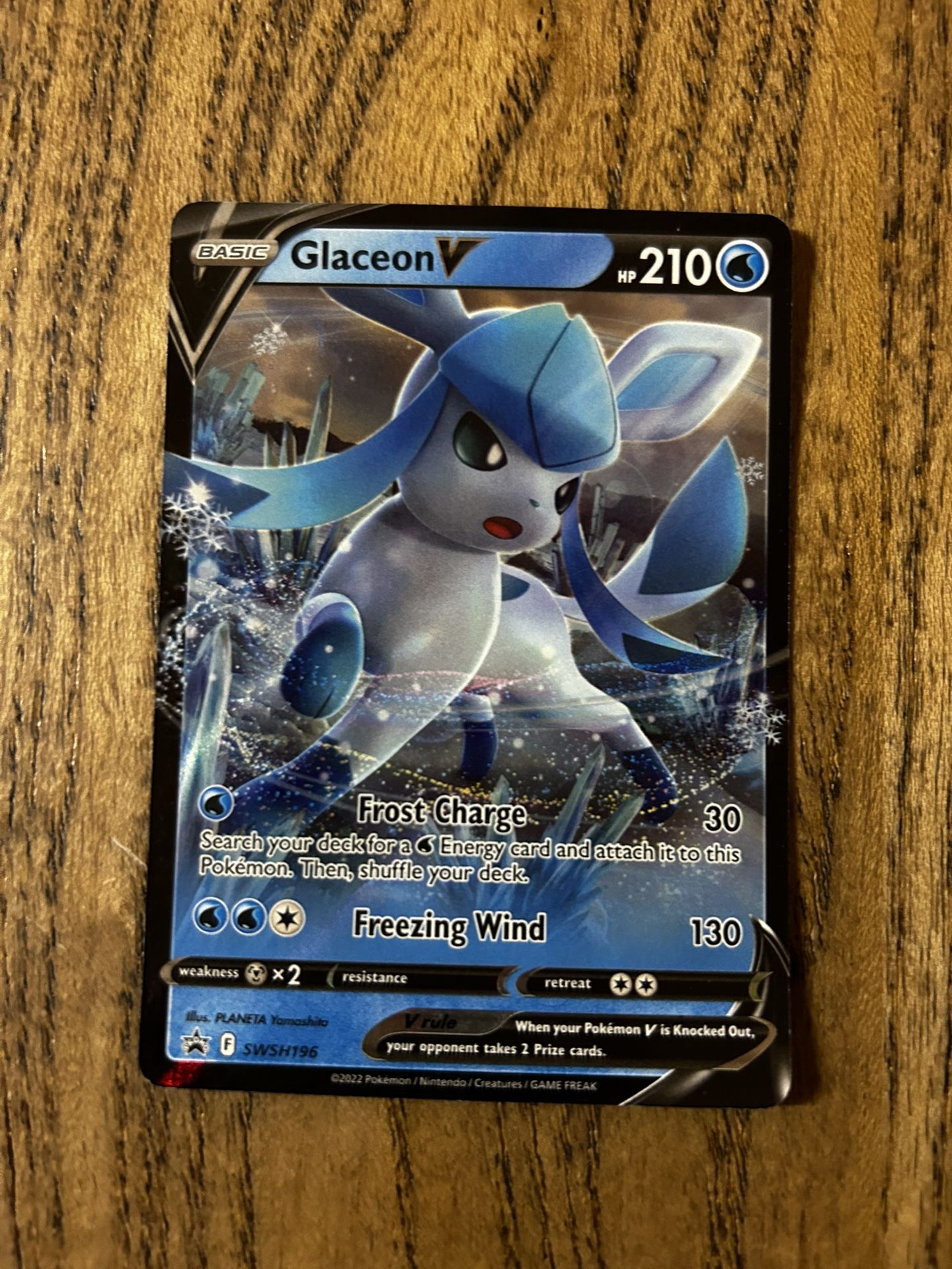 Glaceon Pokemon Card 