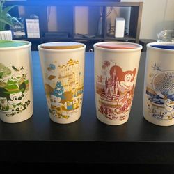 Walt Disney World Parks Starbucks Tumblers