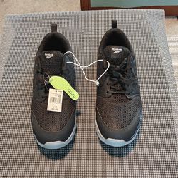 Reebok Work Men's RB4041 Sublite Cushion Work Athletic Shoe Black Safety 12 M