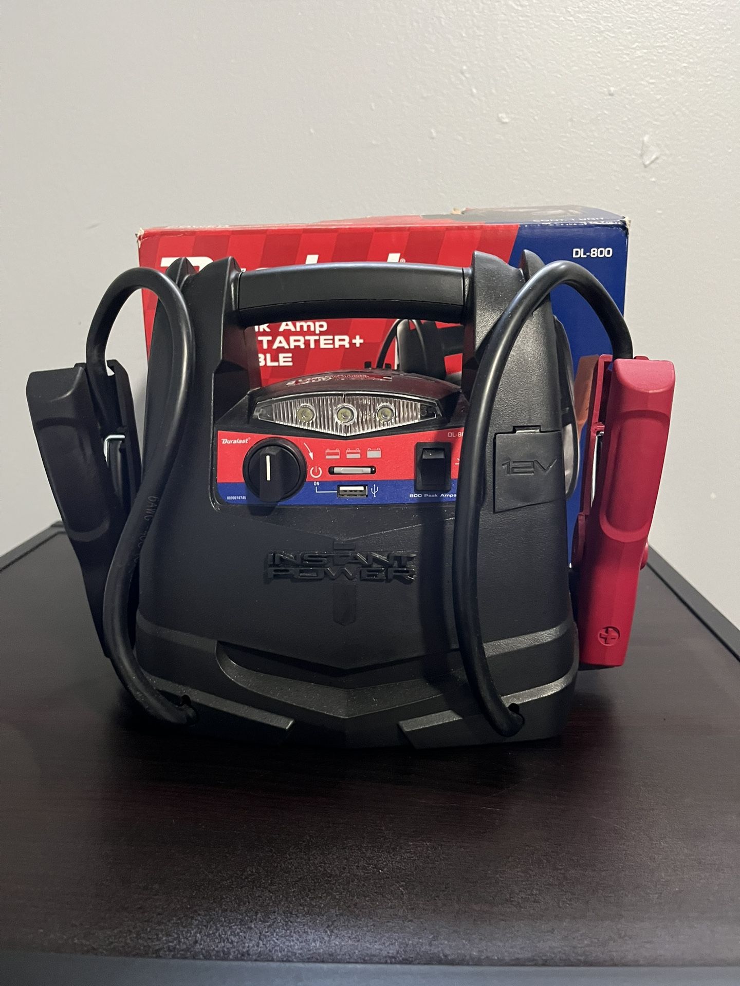 Duralast 800 Amps Portable Battery Jump Starter DL-800