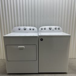 Whirlpool Washer and Electric Dryer Set