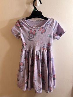 Disney Minnie Mouse 5T Purple Dress