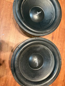 Speakers 18in