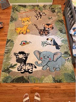 Baby Boy Nursery Rug