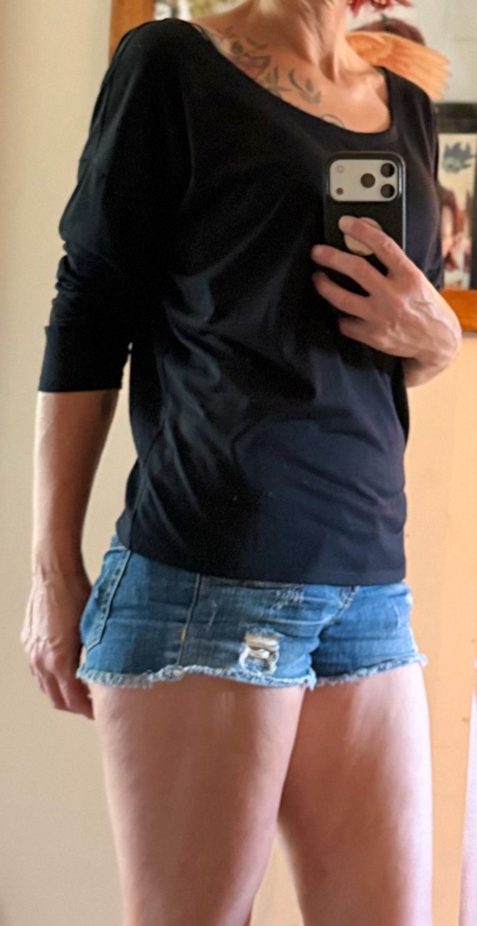 Open-Back Long Sleeve Top