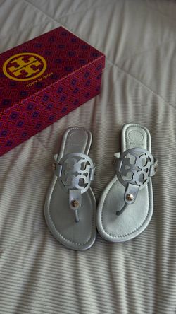 Tory Burch Sandals - Silver