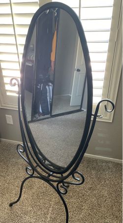 Vintage style wardrobe mirror