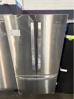Whirlpool 36-Inch Wide Full-Depth French Door Bottom Mount Refrigerator - 25 Cu. Ft.