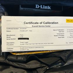Fluke Power Logger 1738