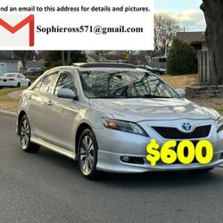 🍁Urgent Sale 20 07 Toy ota Camry SE 3.5L V6.