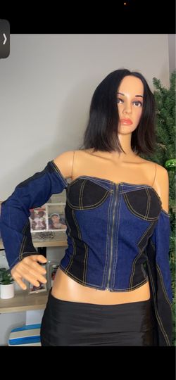 Jean corset dress