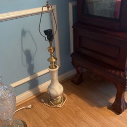 Antique Marble Lamp 