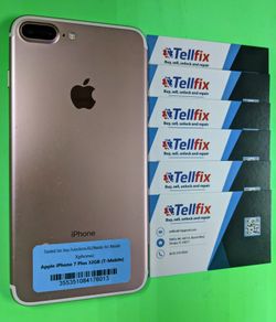 iPhone 7 Plus. 32GB. T-Mobile / Metro / Simple Mobile. Like new condition 🎁 With warranty 🧾