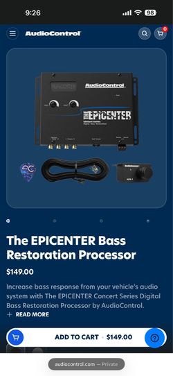 Epic center bass restoration processor