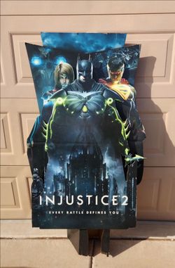 Injustice 2 Batman Cardboard Standee Floor Display