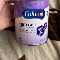9 cans enfamil gentlease