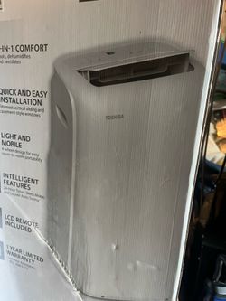 Toshiba 8000 btu portable air conditioner