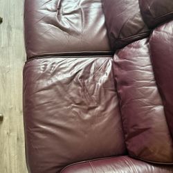 Leather Couch 