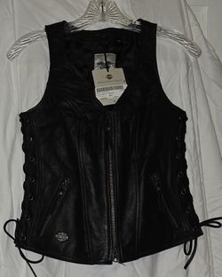 Harley Davidson Women's Leather Vest
