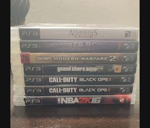 PS3 Video Games 
