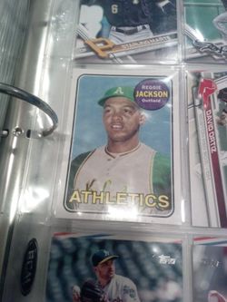 Reggie Jackson 1969 Rookie #260