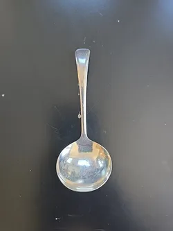 EPNS Sheffield England Silver Plate Small Ladle Baby Spoon ≈4.5" L Silverplated