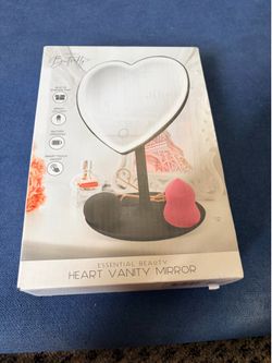 Urban Butterfly Heart LED Vanity Mirror