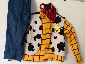 Toy Story Woody Kids Costume size s 5/6