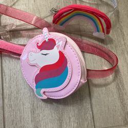 Unicorn And Rainbow Sparkly Bet Bag