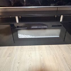 Fireplace TV Stand