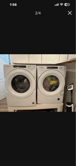 Washer and dryer set