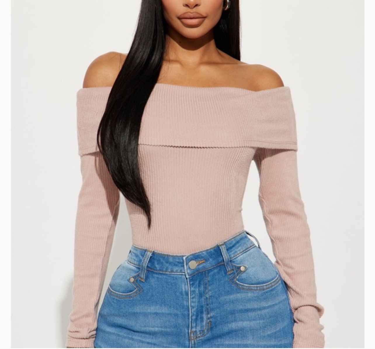 Fashion Nova Sydney Off Shoulder Bodysuit
