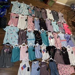 NWT Nike dresses and rompers 2t,3t,4t,5&6(6x)
