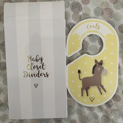 Baby closet dividers