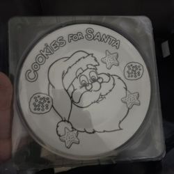 Christmas Cookie Plate 