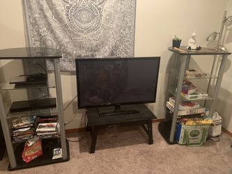 entertainment stands/ shelves