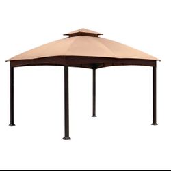 NEW APEX GARDEN 10’ x 12’ Gazebo Replacement Canopy – Light Brown – $89 OBO