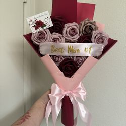 Foam Heart Bouquet 