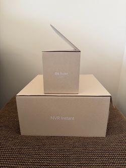 [OPEN BOX - UNUSED] Ubiquiti G6 Bullet & NVR Instant