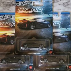 Acura NSX Hot Wheels Silver Series 