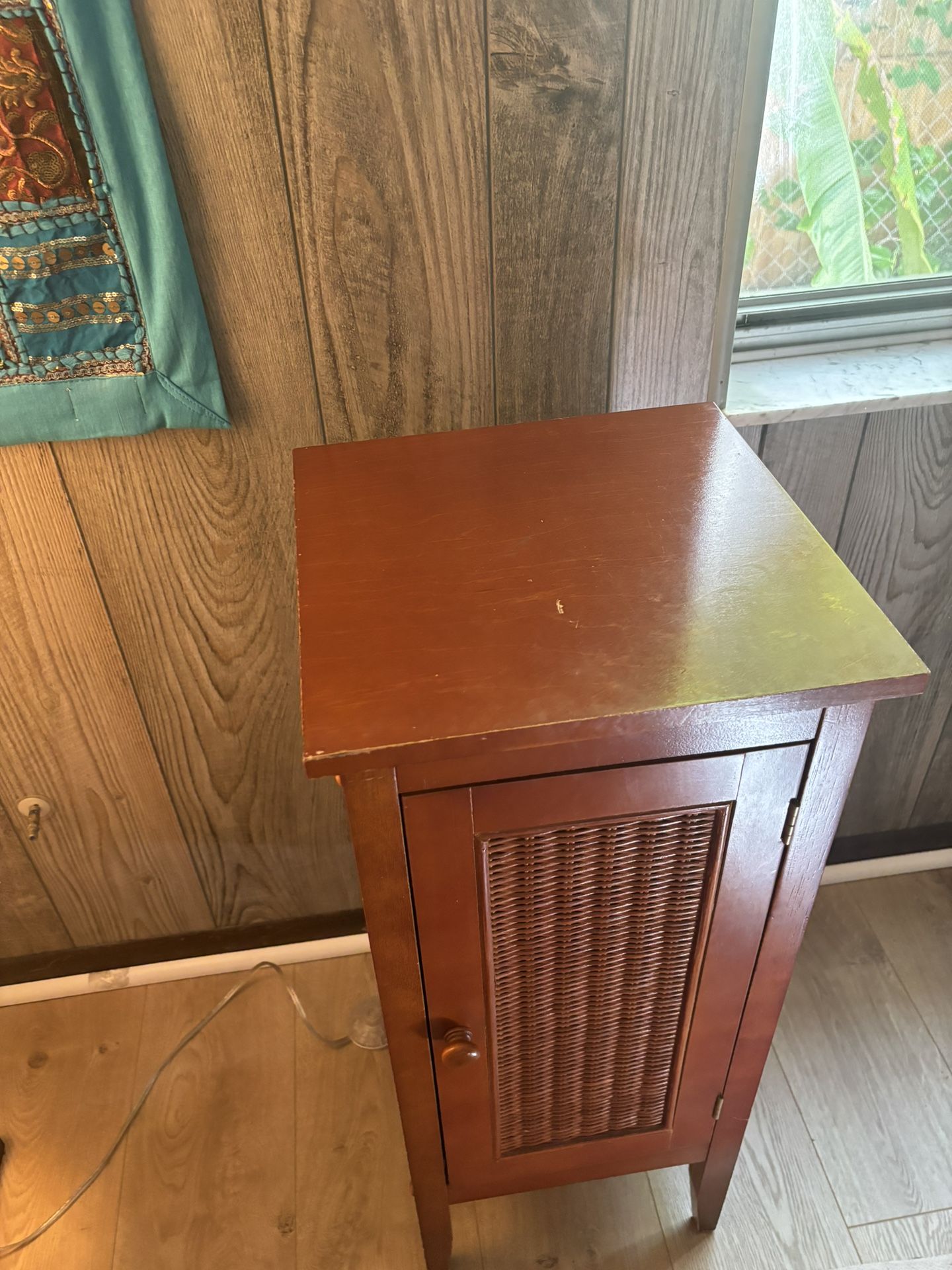 Wood End Table