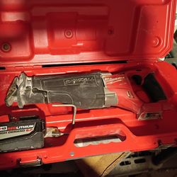 Milwaukee Sawzaw Brushless Fuel