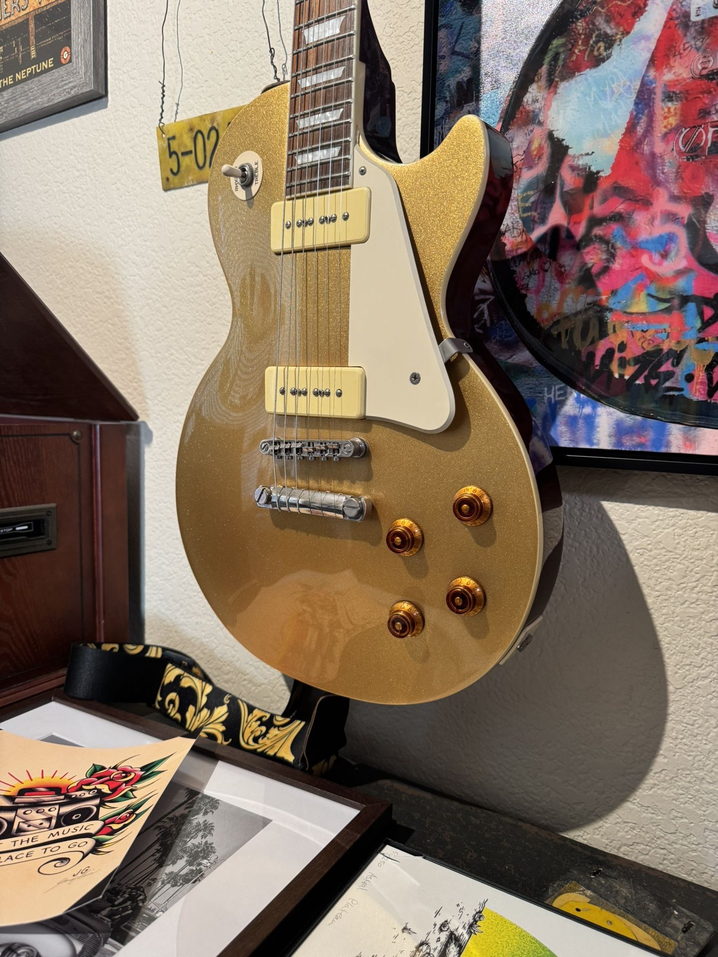 2011 Epiphone ‘56 Gold Top P90 Les Paul